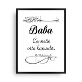 Bild Vater - Babaya hedyie - Wandschmuck-Shop.de
