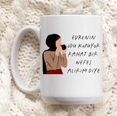 Evrenin ödü kopuyor Hijabi Tasse - Wandschmuck-Shop.de