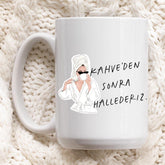 Kahveden sonra hallederiz - Tasse - Wandschmuck - Shop.de