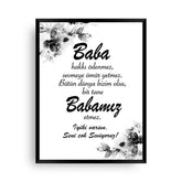 Poster Baba hakki - Wandschmuck-Shop.de