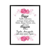 Poster Teyze Hakki - Familie und Liebe - Wandschmuck-Shop.de