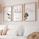 Fleur noir Islamicart - Wandschmuck-Shop.de