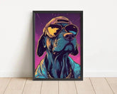 Fred | Hundeposter | Office Poster | Wanddekoration - Wandschmuck-Shop.de