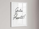 Guten Appetit | Ein Poster für die Küche - Wandschmuck-Shop.de