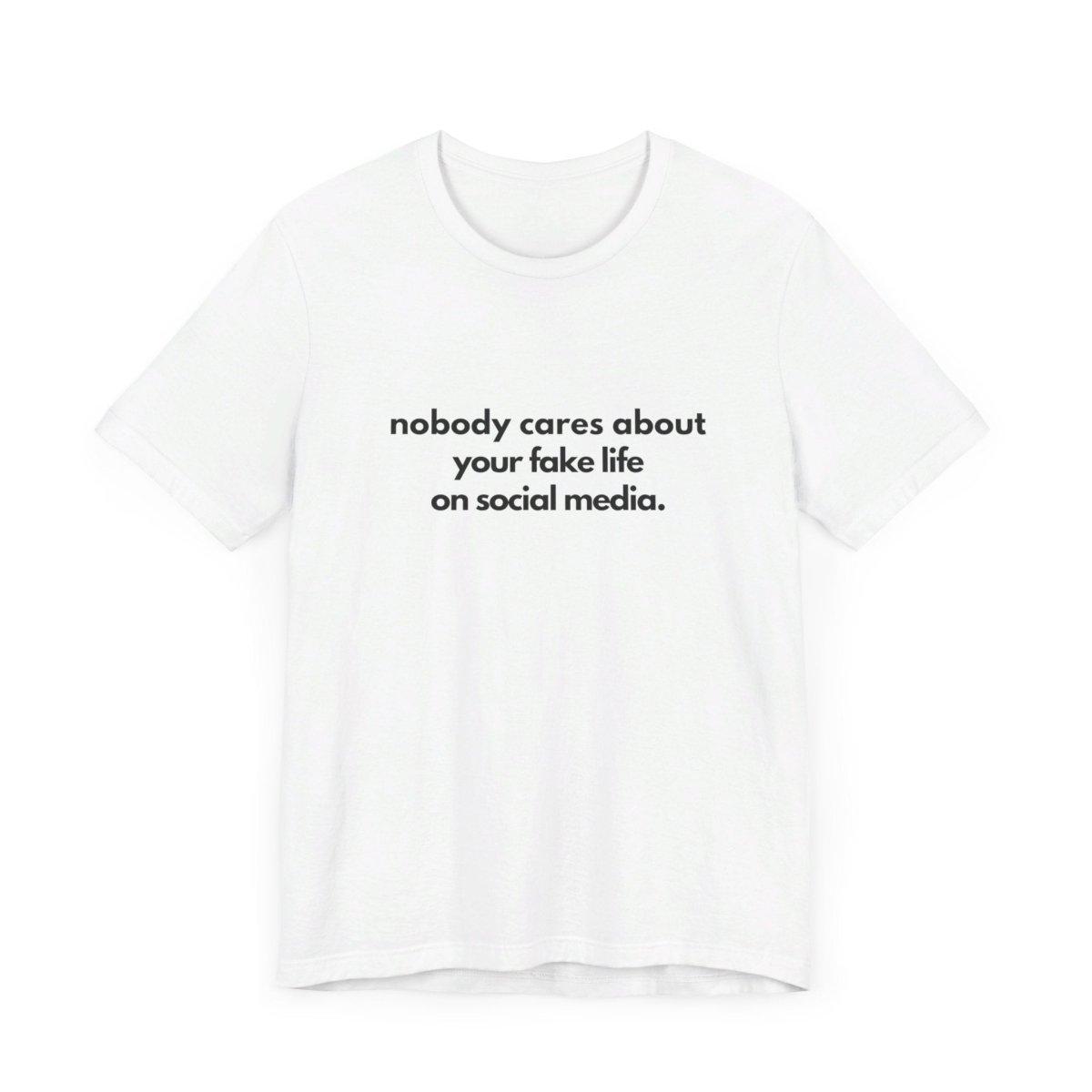 FAKE LIFE Tee - Wandschmuck-Shop.de