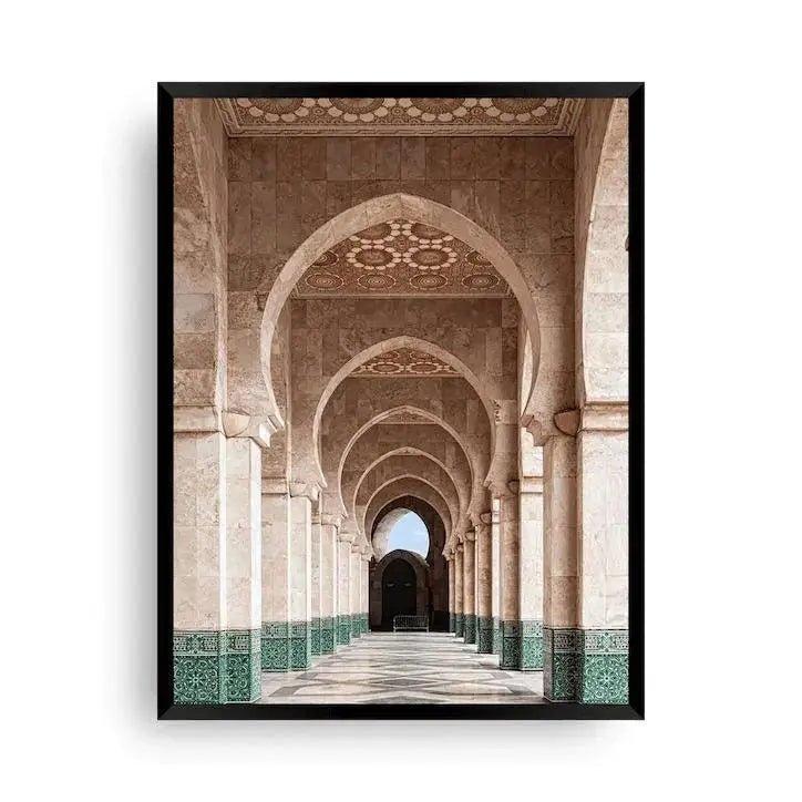 Casablanca Moschee - Wandschmuck-Shop.de