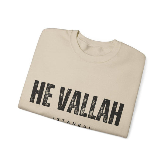 he Vallah Istanbul Luxuriöses Sweatshirt - Wandschmuck-Shop.de