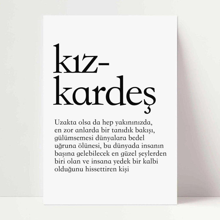 Kizkardes | Lugat Poster - Wandschmuck-Shop.de