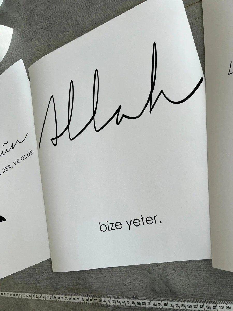 la ilahe illallah | Islamische Wandbilder | Islamische Poster - Wandschmuck - Shop.de