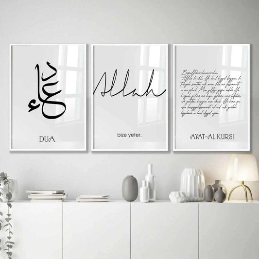 Poster Dua | Gebetsset | Gebet im Islam | Kuran Bild - Wandschmuck-Shop.de