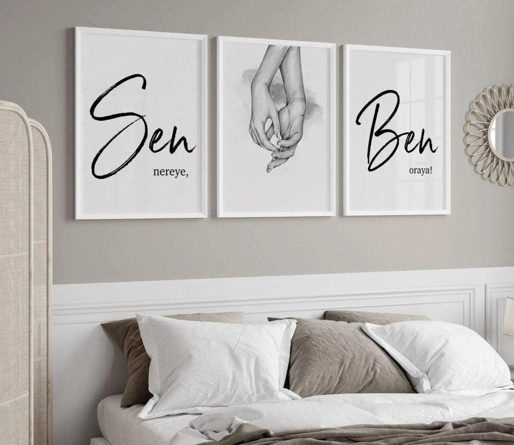 sen ben - schlafzimmer bild - wandschmuck-shop.de