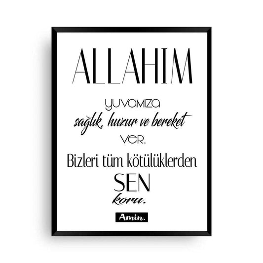 Yuva Duası - Islam das Gebet - Wandschmuck-Shop.de