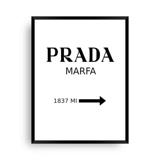 Prada Marfa Bild - Wandschmuck-Shop.de